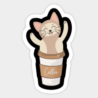 coffee please Sticker